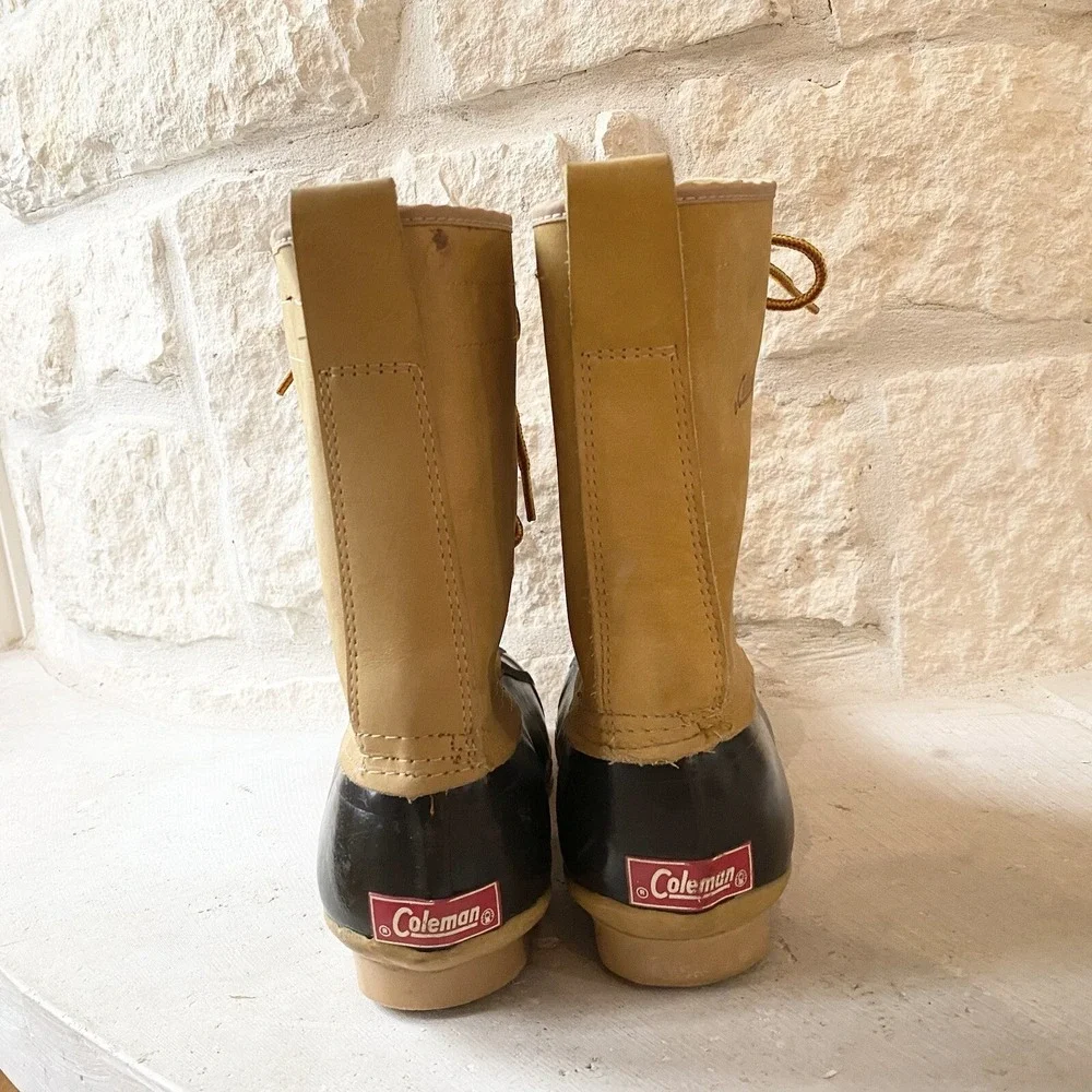 Coleman Thinsulate - Steel Shank - Men's Size 8 All Weather‎ Duck Boots